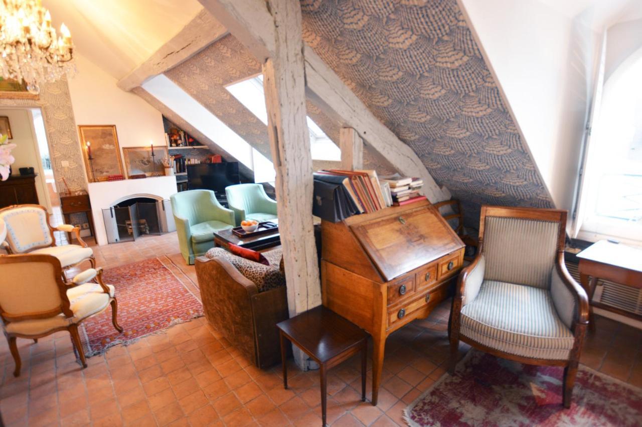 Charming Studio Near Louvre Paris Bagian luar foto